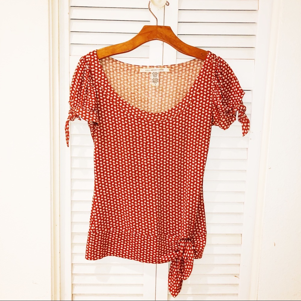 Silk blend blouse